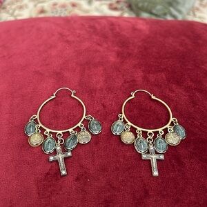 Virgins Saints and Angels earrings!